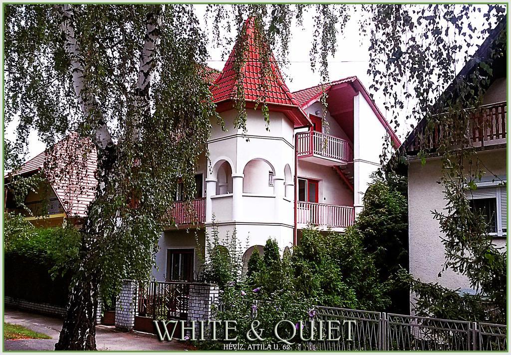 White & Quiet Apartment House Hévíz Eksteriør billede
