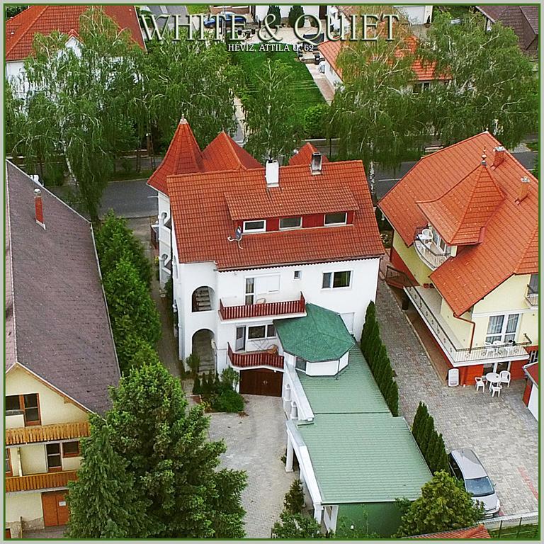White & Quiet Apartment House Hévíz Eksteriør billede
